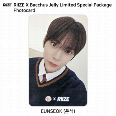 RIIZE x Bacchus Jelly Limited Special Package Photocard KPOP K-POP