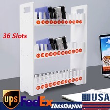 36 Slots Wall-Mounted Cell Phone Storage Cabinet Desktop for School Classroom