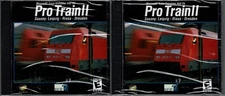 Lot of 2 Pro Train II Pc New Add On For Microsoft Train Simulator Buy Save More