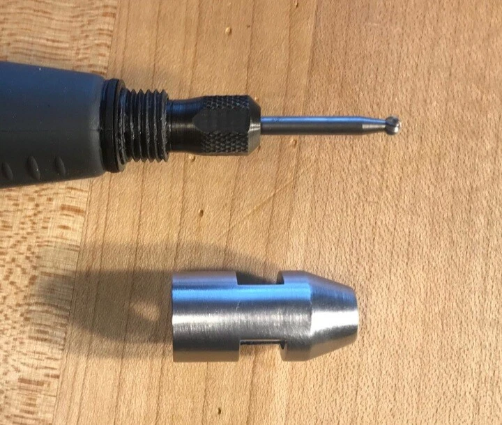 Ball bearing stabilizer for 1/8 dia. bits for Rotary Tool Model 225 Flex Shaft  - Image 4 of 4