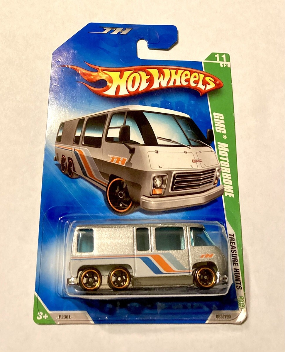 1/64 ホットウィール GMC MOTORHOME Hotwheels レトロ Amazon.com: Hot Wheels Stripes GMC Motorhome 1:64 Scale Die