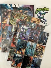 31 Card Cyberfrog Trading Cards All Caps Comics Ethan Van Sciver Rekt Planet