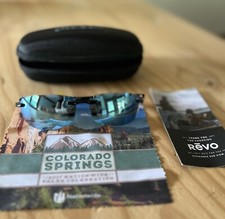 revo descend e sunglasses mirrored Made in Italy See Pics For Details 