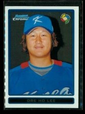 2009 TOPPS BOWMAN CHROME World Baseball Card BCW24 DAE HO LEE South Korea