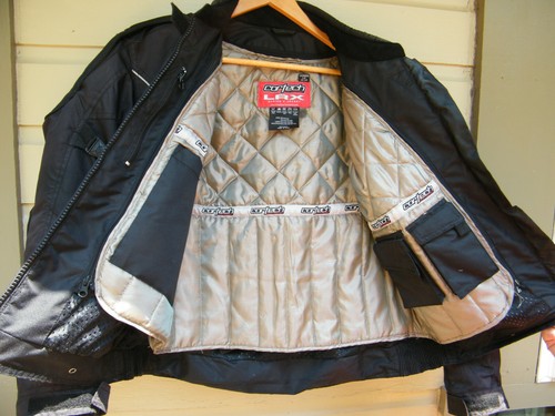 Cortech LRX 2 Womens Padded Textile Motorcycle Jacket w Lining Sz L (12-14) Nice - Picture 6 of 9