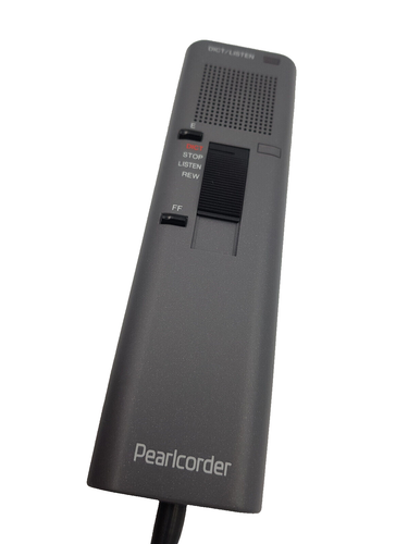 Olympus MR8 Pearlcorder Hand Controller Mic for DT550 DT1000 DT1100 Transcribers - Picture 4 of 10