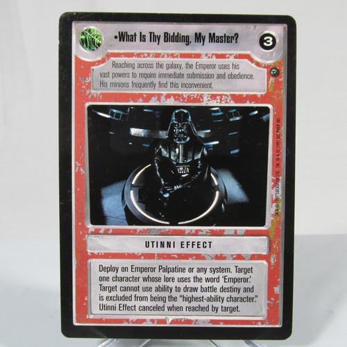 Dagobah - (Light Side) Star Wars CCG Customizeable Card Game SWCCG ~ Singles - Picture 71 of 76