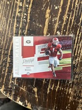 2019 Prestige ALMA MATTER Sony Michel Jersey Card 