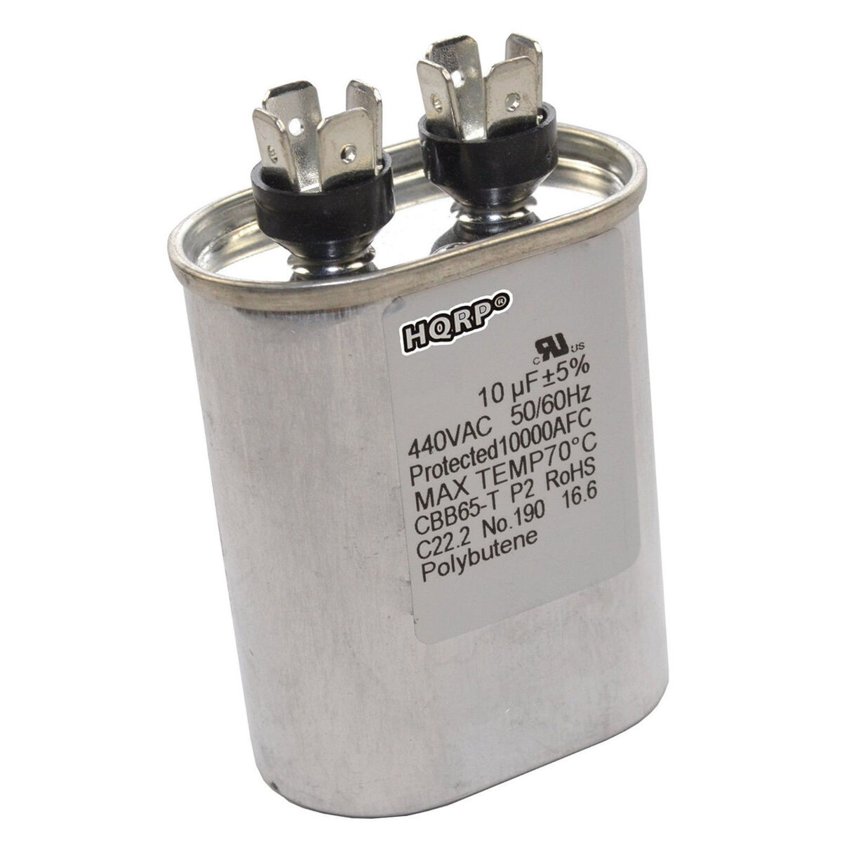 HQRP 10uf 370-440V Capacitor AC Electric Motor Run Start HQRP 10uf 370-440V Capacitor AC Electric Motor Run Start