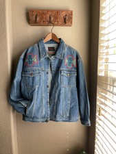 Vintage Sunbelt Native American / Navajo Denim Jacket Size M