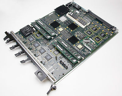 CISCO SYSTEMS BOARD Q OC-3/STM-1 SM IR POS 4x FIBER OPTIC CARD 800-02389 73-2275