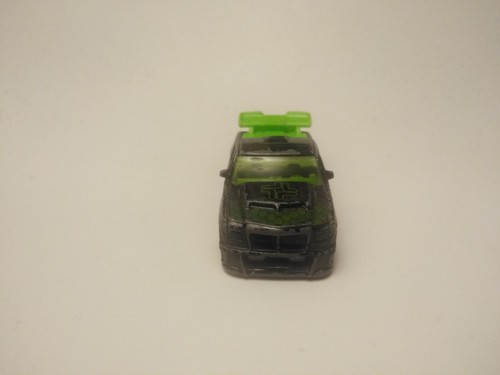 Hot Wheels 2003 Super Tuned pickup black with green 1/64 - Zdjęcie 3 z 5