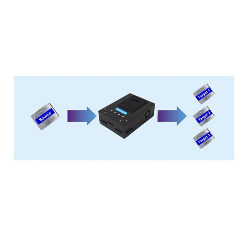 EZ Dupe 1 to 3 Hard Drive Duplicator - SATA HDD SSD Cloner (HD Pal Pro) 36GB/Min - Photo 9/14