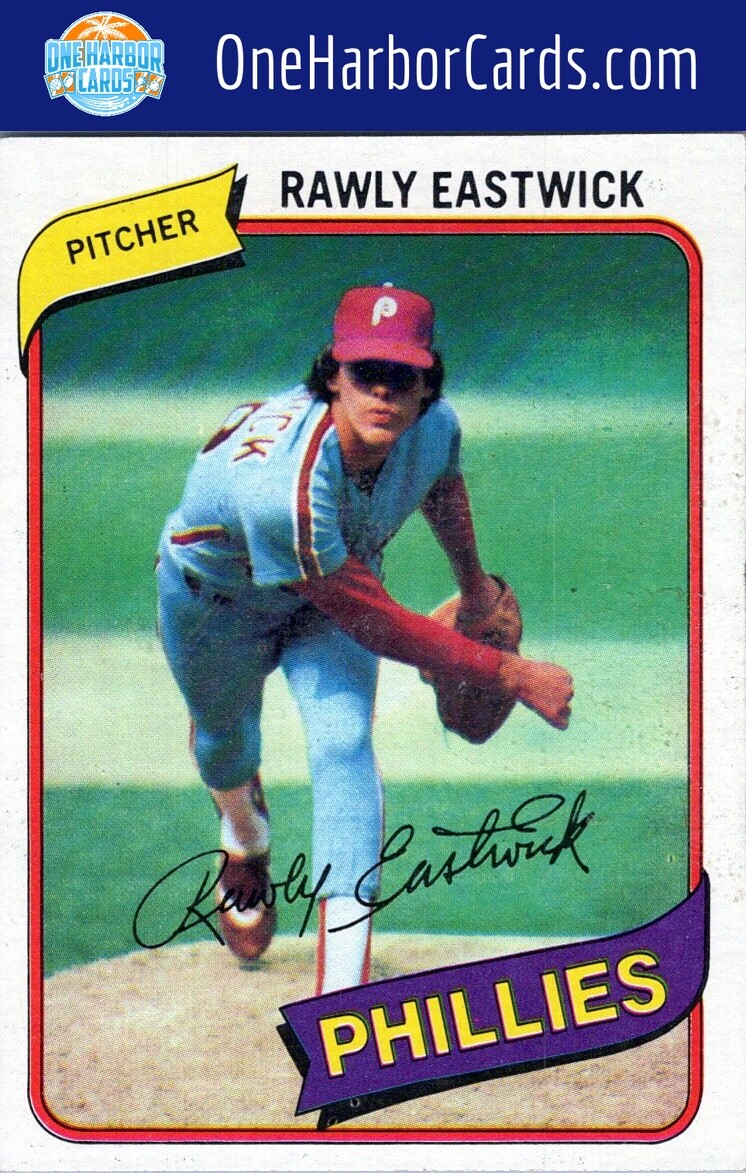 1980 Topps Philadelphia Phillies #692 Rawly Eastwick