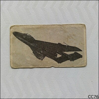 Rossi's Ices Card World's Fastest Aircraft #8 De Havilland D.H.110 (CC76)