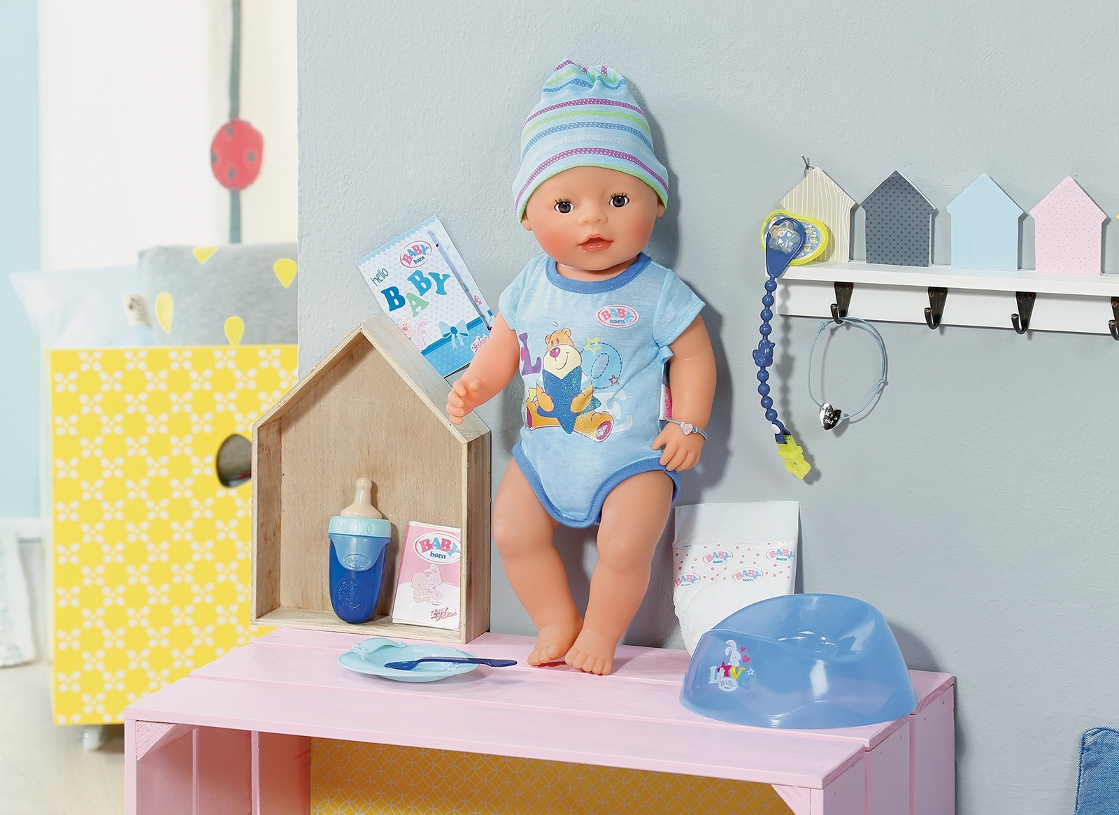 Baby Born Doll – Baby 30880 Interactive Doll – Baby Born Boy – 9 Functions and 11 accessories 578e39 Baby Born Doll – Baby 30880 Interactive Doll – Baby Born Boy – 9 Functions and 11 accessories 578e39
