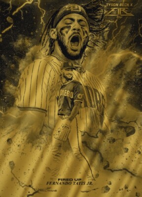 [DIGITAL] Topps Bunt - Fernando Tatis Jr. - Fire 22 S1 - Fired Up Tilt ...