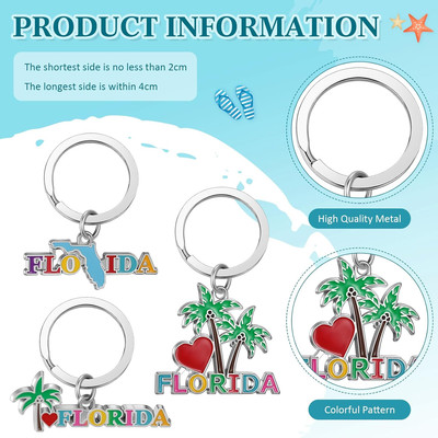 Florida Souvenirs and Gifts Includes Florida Keychain Bulk Bottle Openers Mia...