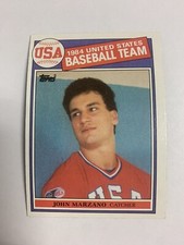1985 Topps 1984 USA Baseball Team John Marzano Temple