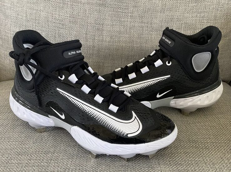 Nike Alpha Huarache Elite 4 MID Baseball Cleats Mens Size 9  display picture 3