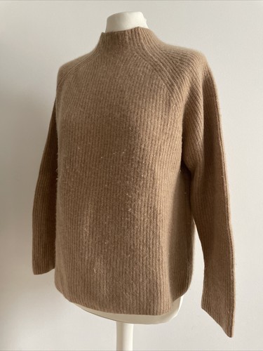 MANGO CASHMERE PULLOVER GR.XS/S COGNAC BRAUN - Bild 6 von 11