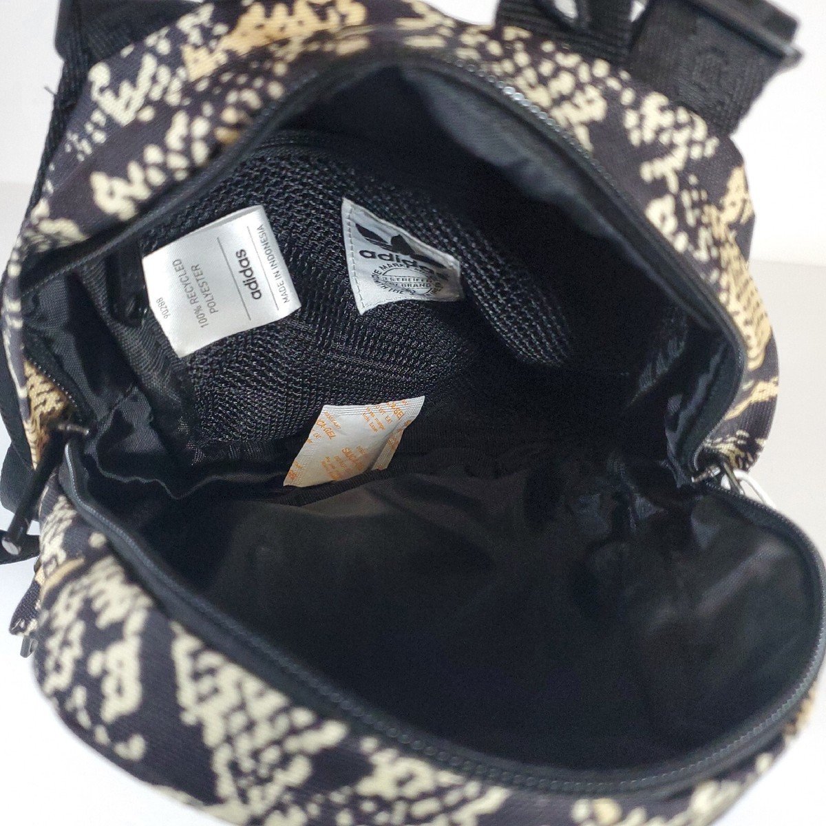 Adidas Originals Trefoil Mini Travel Backpack Python Black