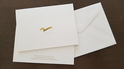 Vntg Avon 7 Blank Note Cards 5 Envelopes Unique Symbol  For Very Best Rep.