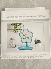 Magnetic Flower White Board With Tray
