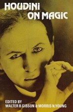 Houdini on Magic; Dover Magic Books - 0486203840, paperback, Harry Houdini
