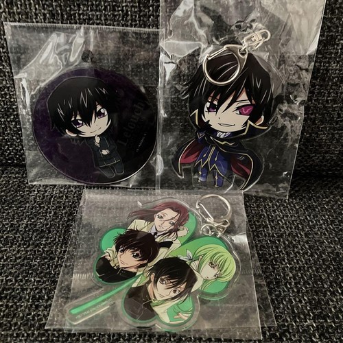 Code Geass Lelouch Of The Rebellion Acryl Ständer Set Schlüsselanhänger Untersetzer Posten - Bild 1 von 5