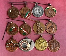 LOTTO 12 MEDAGLIE ALPINI ANNI 2000 - 9 ADUNATE NAZIONALI E 3 PROVINCIALI