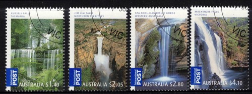 AUSTRALIA, 2008 WATERFALLS 4 CTO