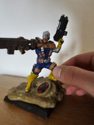 Classic Marvel Figuren Sammlung Cable Custom. Bemalt und versandfertig. 