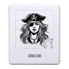 'Pirate Girl' Sliding Puzzle (PZ00034415)