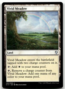 Vivid Meadow #293 Commander 2017 Uncommon