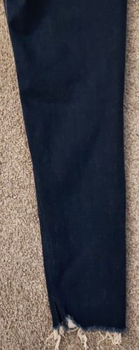 Silver Jeans Womens 28x27 Kenni Boyfriend Dark Wash Blue Denim Stretch Stitched - Picture 10 of 24