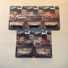 Hot Wheels Audi Complete 5 Car Set Silver Series R8 LMS RS5 90 Sport Quattro