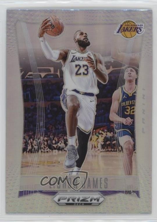 2023-24 Panini Prizm Deca Silver Prizm LeBron James #145