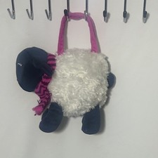 Gymboree 2014 Girls Purse Zip Close Stuffed Animal Double Handles Bag