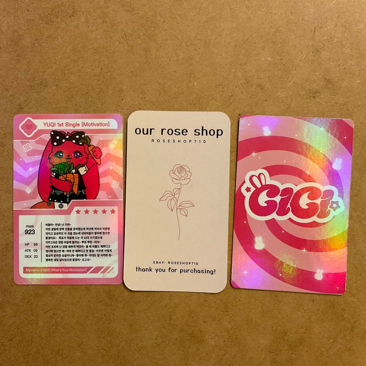YUQI I-DLE IDLE 1st Single Album Motivation Official Album