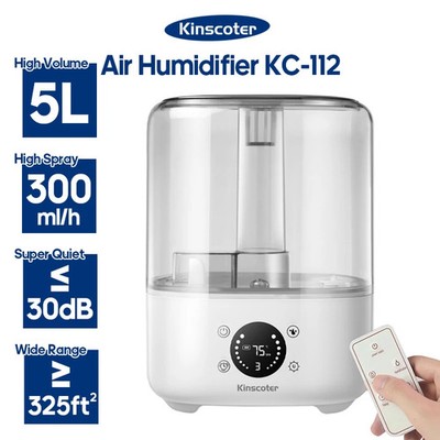 5L Air Humidifier Professional Large Capacity Home Air Humidifiers Ultrasonic Wa