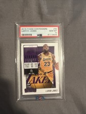 2018-19 Panini Contenders LeBron James #30 gem mt psa 10