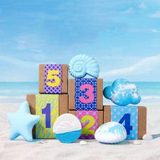 5-Piece Set Bath Salt Balls Bath Balls Ocean Series Bath Bombs Bath Kits
