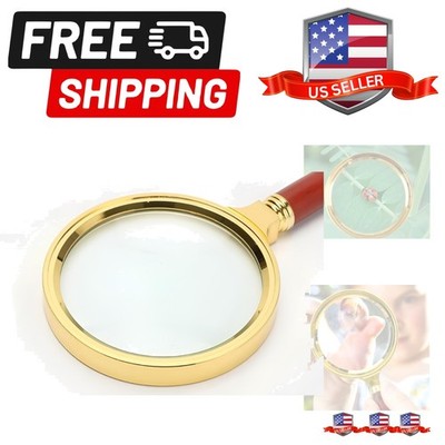 20X HD Magnifying Glass Full Size- for Desktop, Collectors, Youth and The Eld...