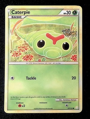 Caterpie Pokemon HeartGold SoulSilver Grass Basic Common
