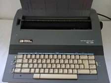 Smith Corona SC125 Electronic Typewriter Portable + Spell-Right Dictionary 
