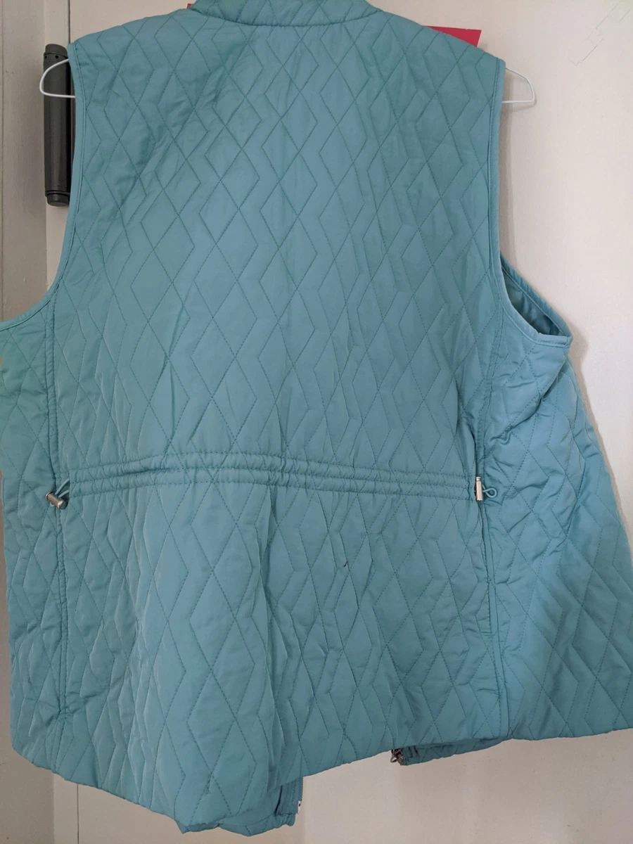 Groene Vest van Je m'appelle - Dames - Plus Size - Maat 44 - 3 maten