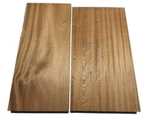 1x Mahagoni Holz Brett Massivholz Sapeli DIY 70x31,5cm x 48mm #70
