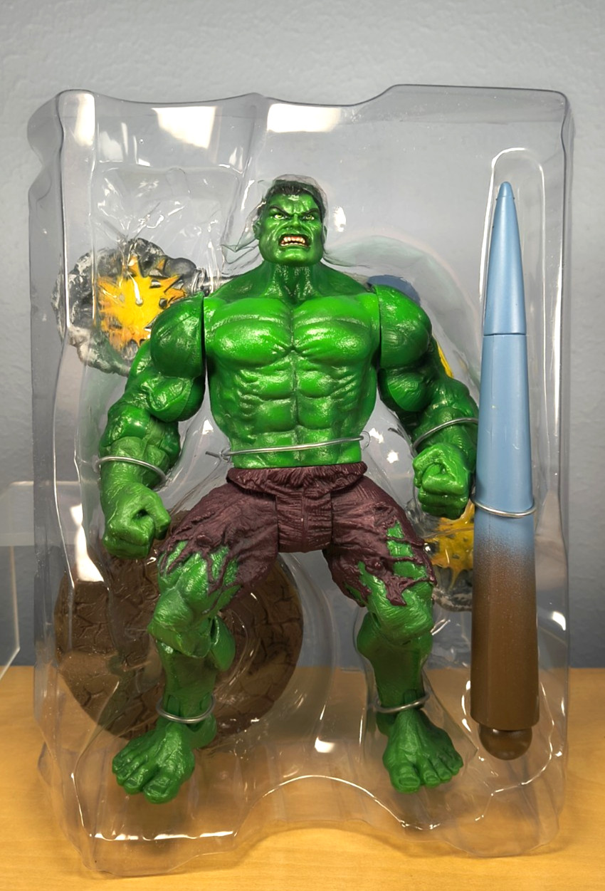 Marvel Hulk the Movie Rapid Punch Hulk Figure Toy Biz 2003 w