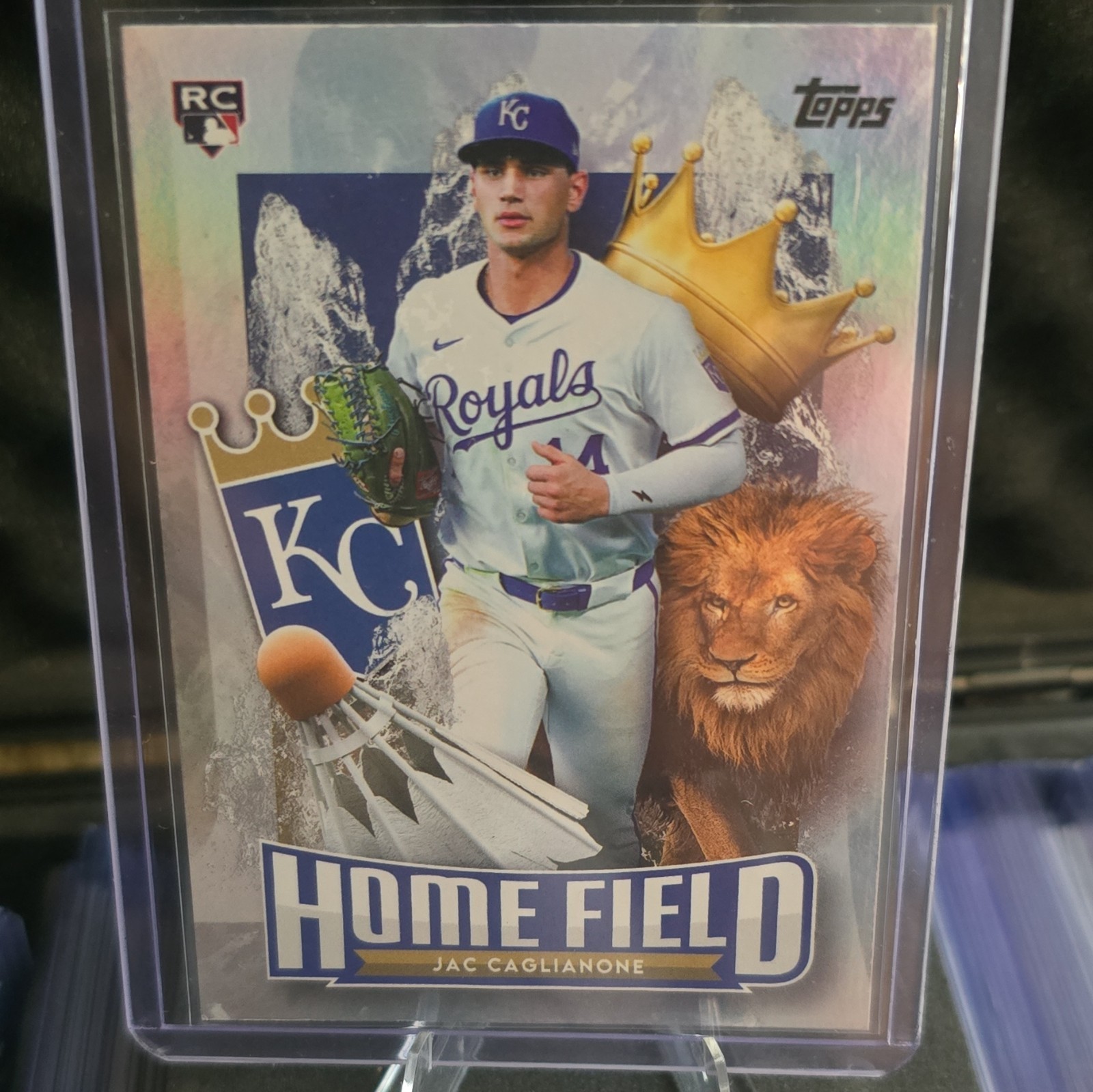 2026 Topps Series 1 Jac Caglianone Home Field Advantage Rookie HA-1 Royals MLB